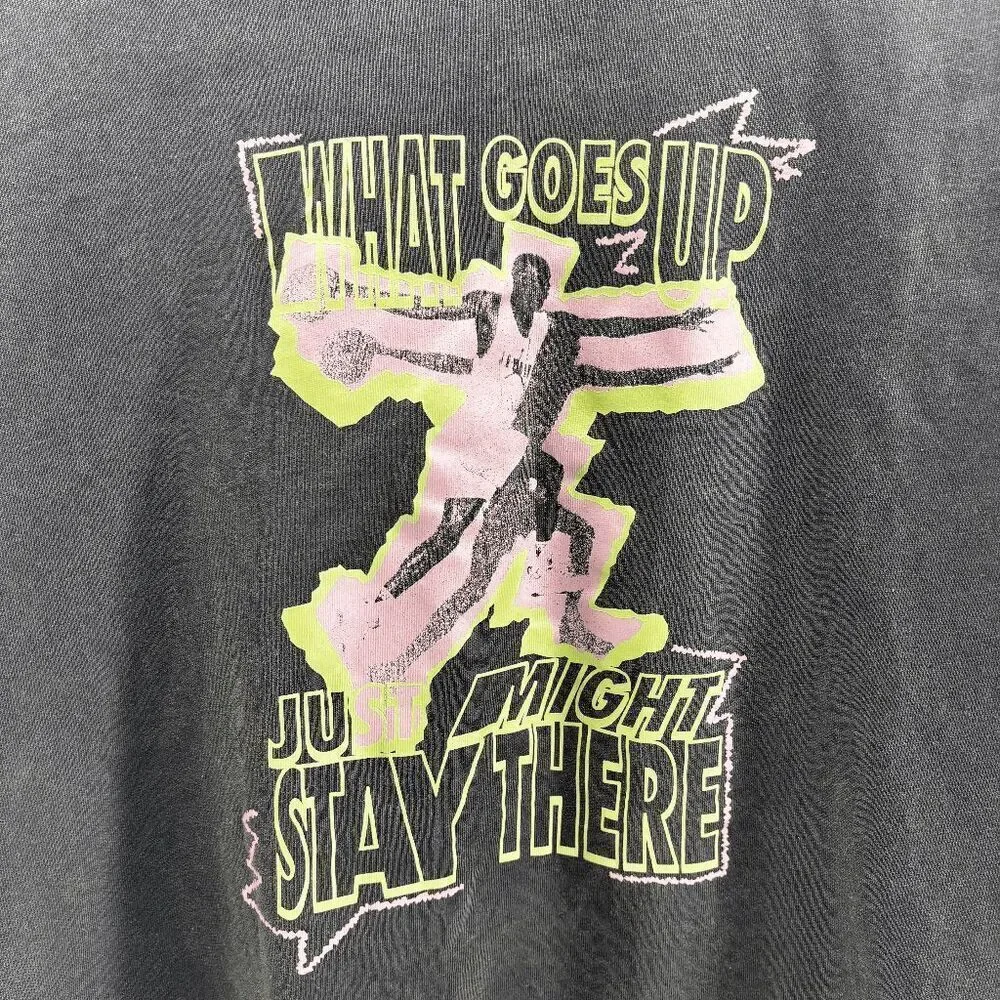 What Goes‎ Up Just Might As Well Stay There Mens Small Nike Air Jordan Shirt